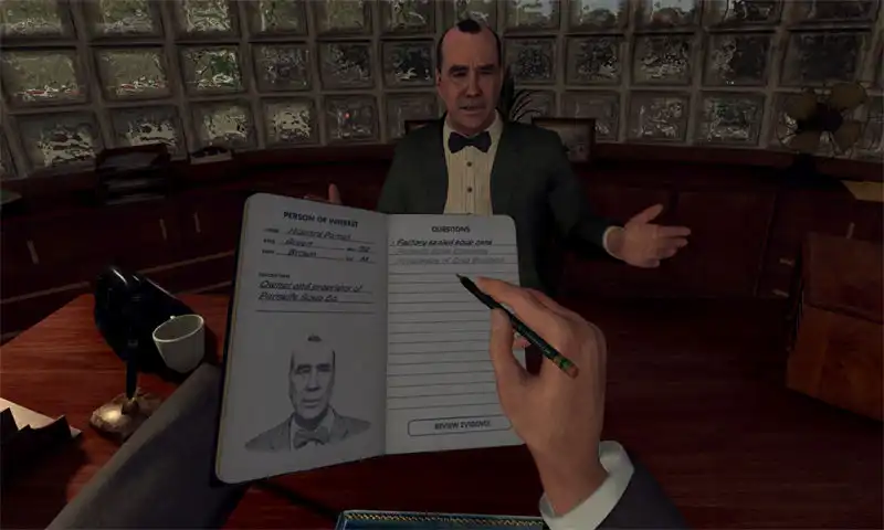 [PS VR]黑色洛城：VR卷宗.L.A. Noire: The VR Case Files