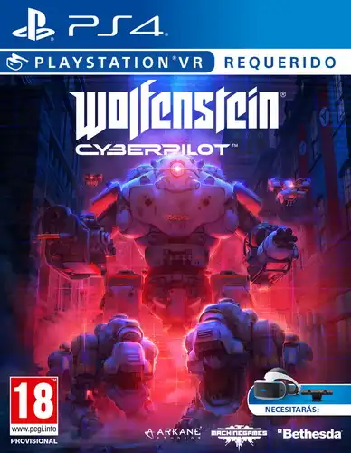 [PS VR]德军总部：网络骑兵.Wolfenstein: Cyberpilot