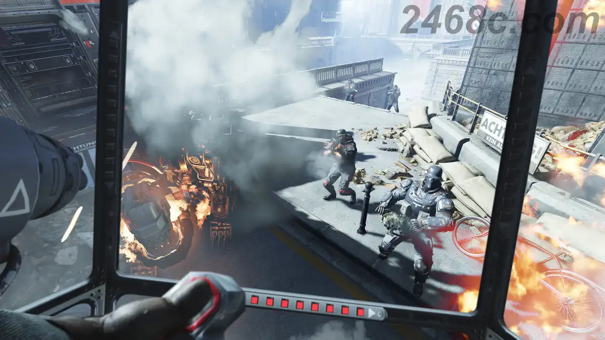 [PS VR]德军总部：网络骑兵.Wolfenstein: Cyberpilot