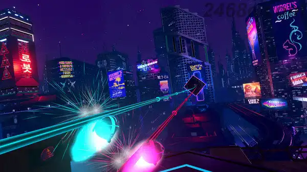 [PS VR]节奏行者.Synth Riders