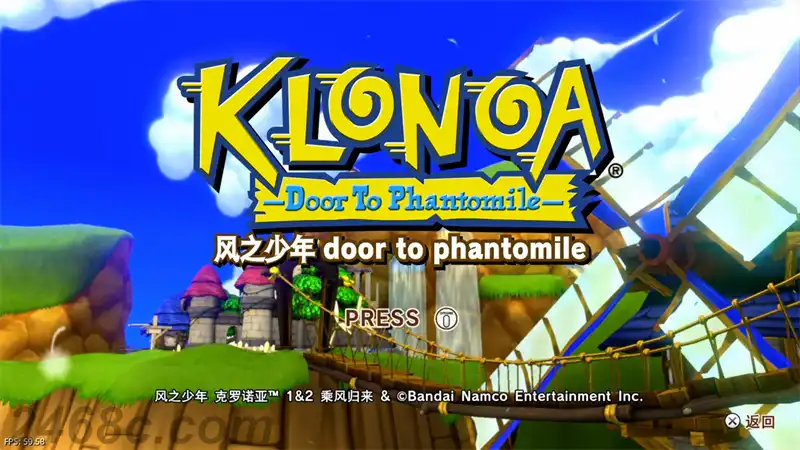 [PS4金手指]风之少年克罗诺亚 1 + 2 乘风归来 Klonoa Phantasy Reverie Series