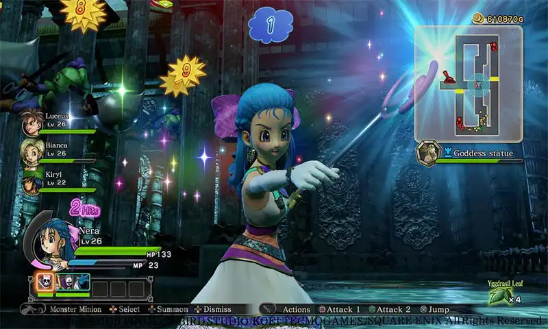 [PS4金手指]勇者斗恶龙英雄集结：暗龙与世界树之城.Dragon Quest Heroes: The World Tree’s Woe and the Blight Below