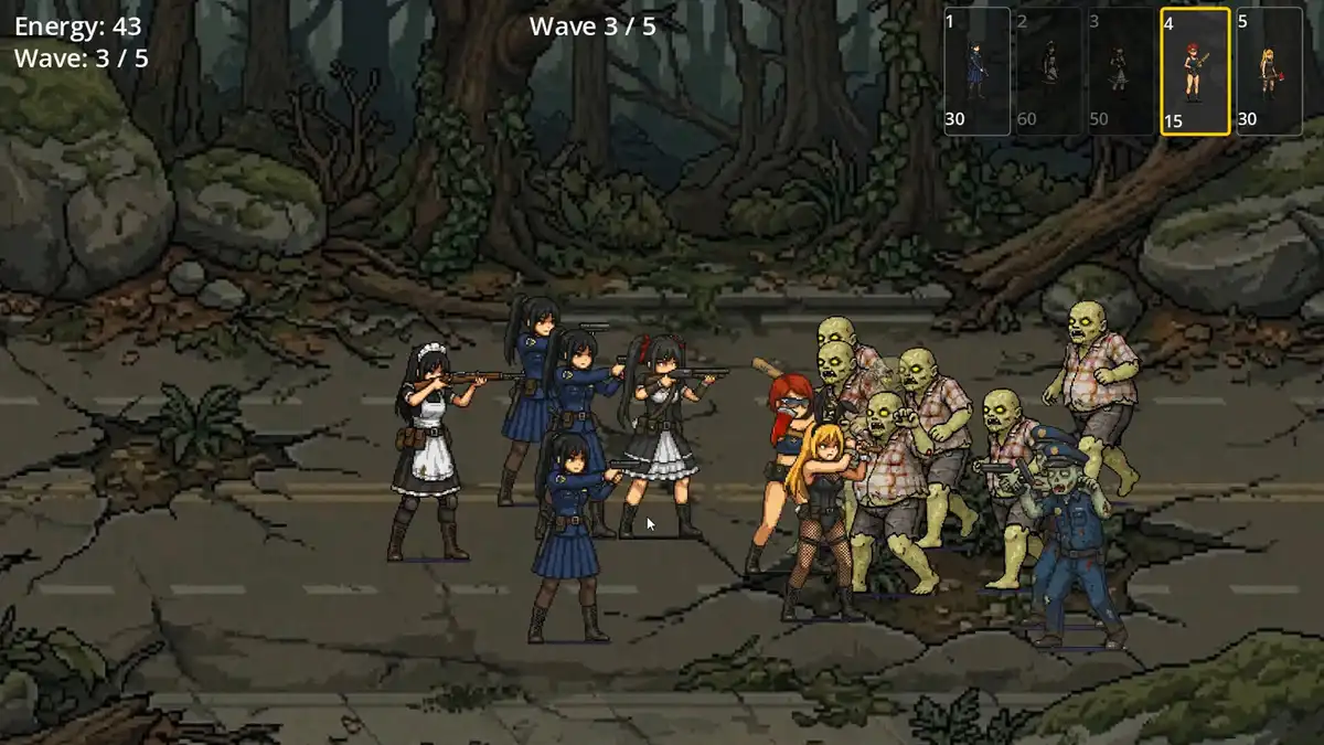 BULLET GIRL:ZOMBIE DEFENSE 子弹少女:僵尸防御 官方繁简中文
