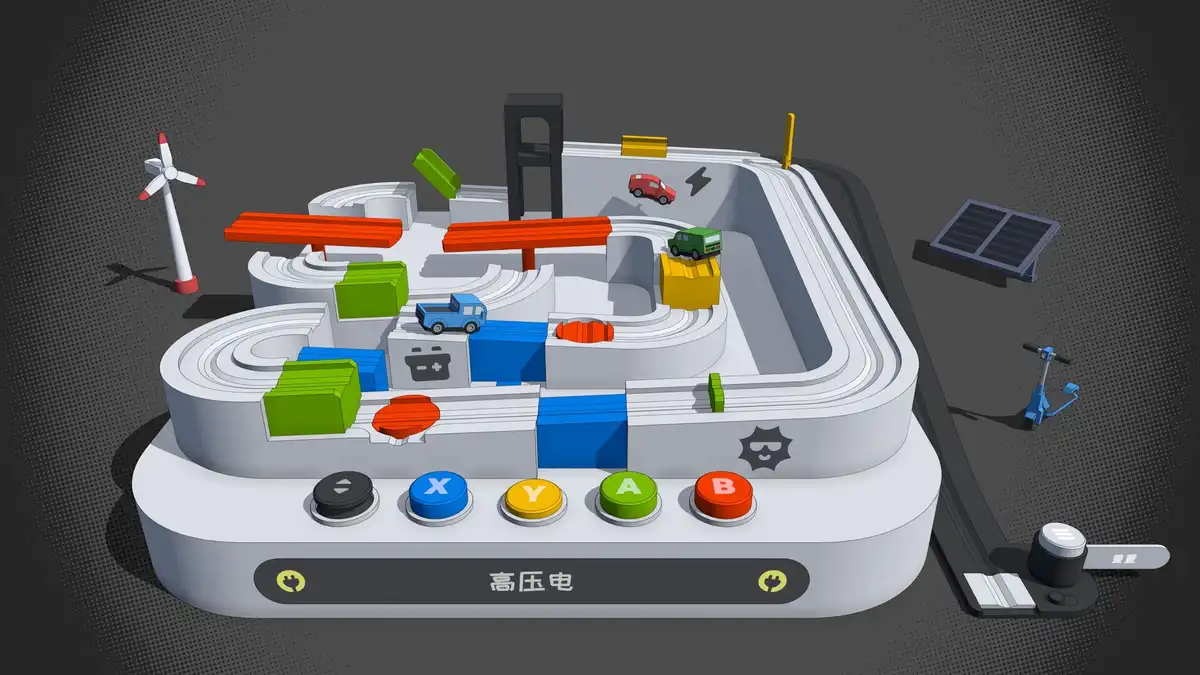 轨道车大冒险 Rollick N' Roll 中文