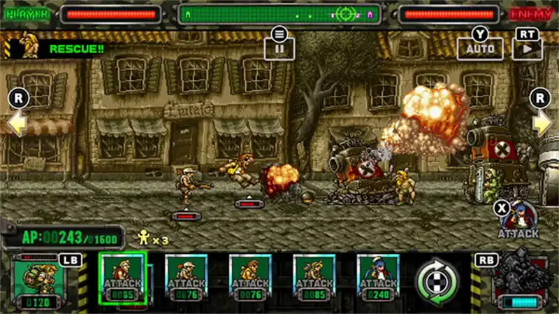[PS4游戏]合金弹头：进攻 – 重载Metal Slug Attack Reloaded
