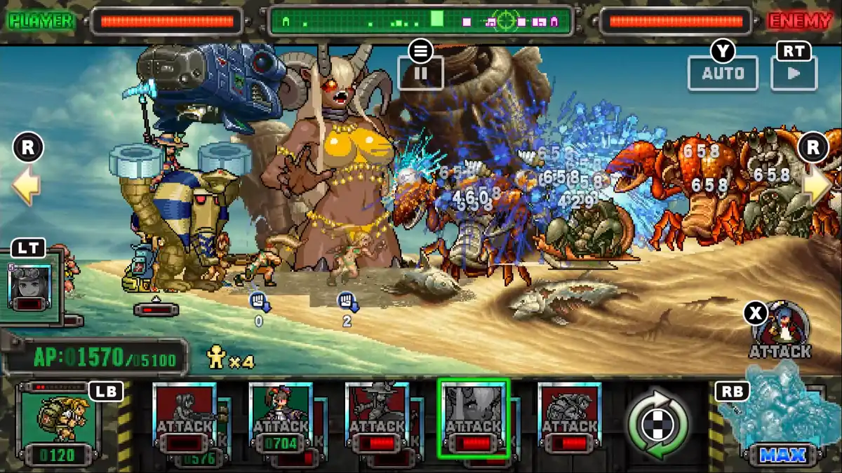 [PS4游戏]合金弹头：进攻 – 重载Metal Slug Attack Reloaded