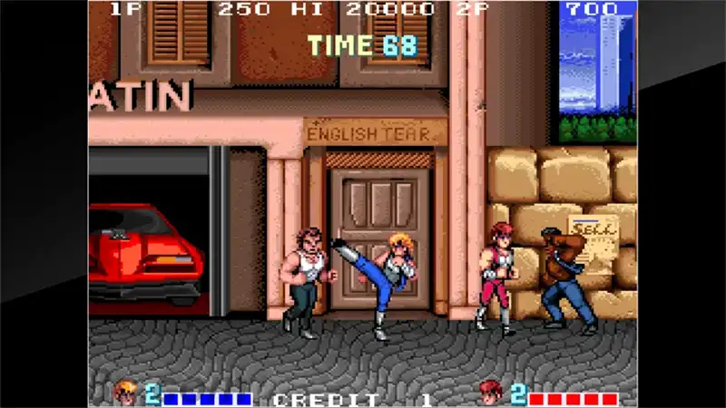 [PS4游戏]街机博物馆：双截龙Arcade Archives: Double Dragon