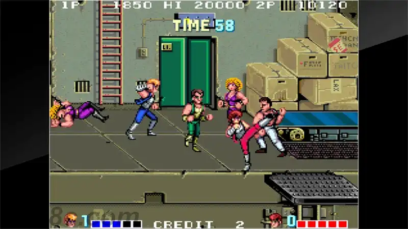 [PS4游戏]街机博物馆：双截龙Arcade Archives: Double Dragon