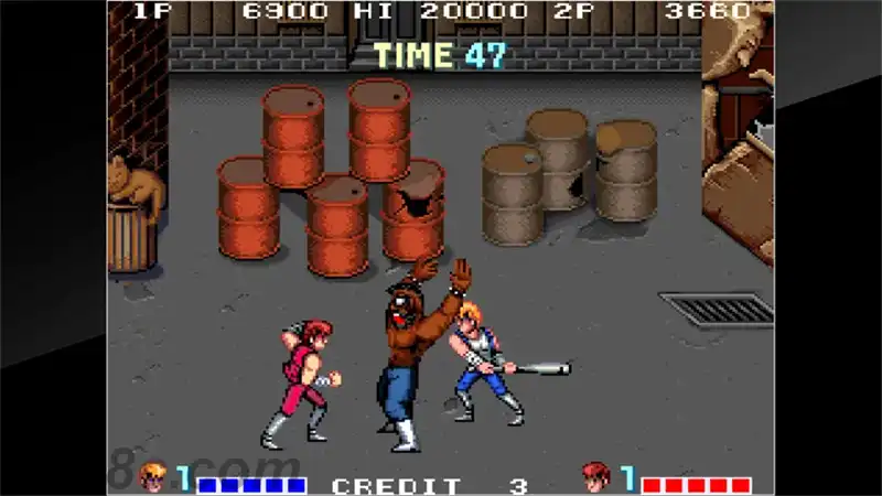 [PS4游戏]街机博物馆：双截龙Arcade Archives: Double Dragon