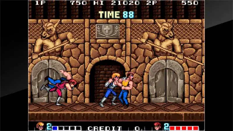 [PS4游戏]街机博物馆：双截龙Arcade Archives: Double Dragon