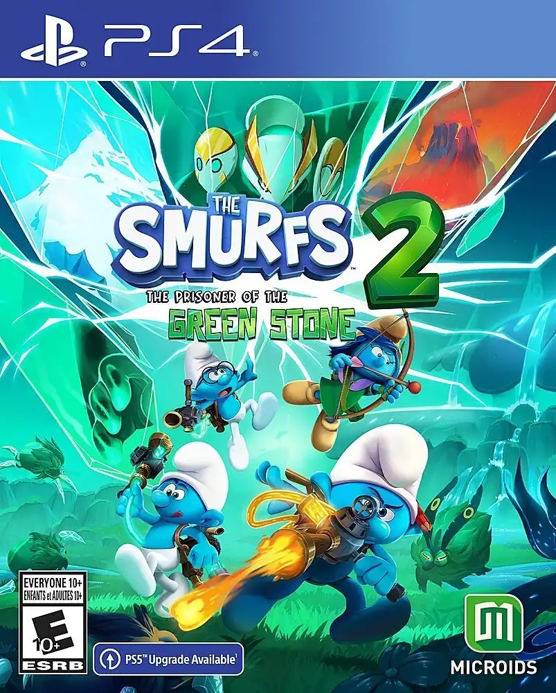 [PS4游戏]蓝精灵2：绿石之囚The Smurfs 2: The Prisoner of the Green Stone