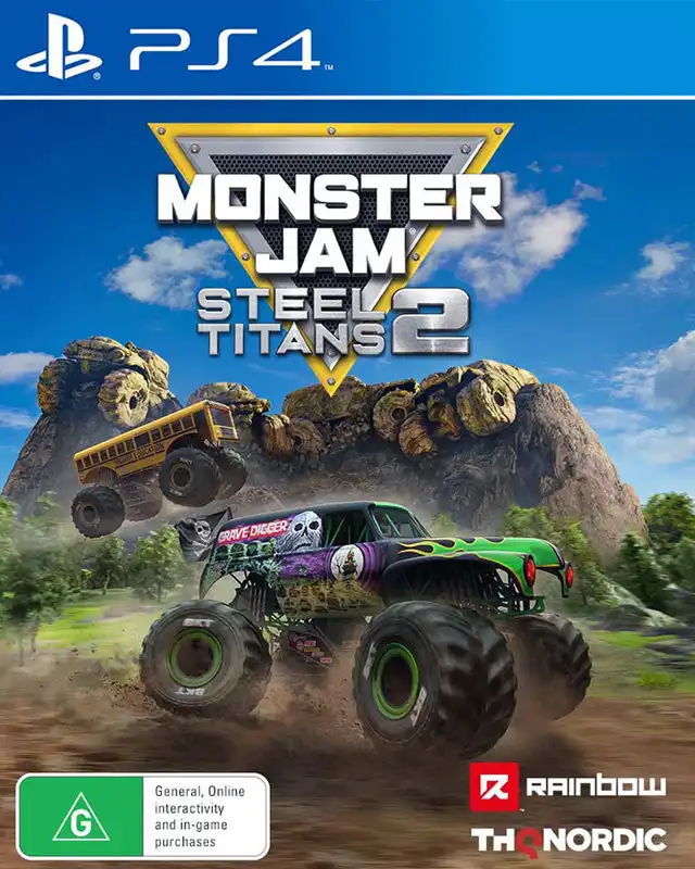 [PS4游戏]越野怪物卡车：泰坦2Monster Jam Steel Titans 2