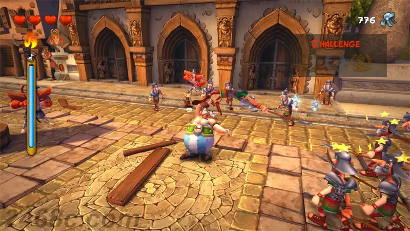 [PS4游戏]幻想新国度2 拉斯维根的罗马隆隆 Asterix and Obelix XXL 2 Roman Rumble in Las Vegum