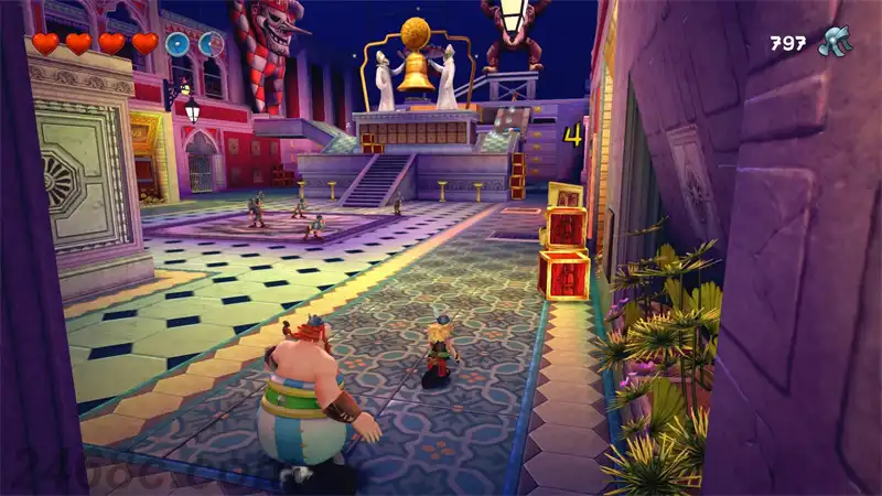 [PS4游戏]幻想新国度2 拉斯维根的罗马隆隆 Asterix and Obelix XXL 2 Roman Rumble in Las Vegum