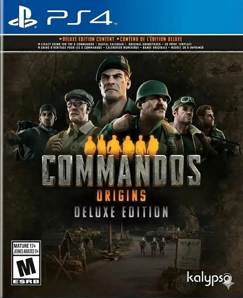 [PS4游戏]盟军敢死队：起源 – 豪华版Commandos: Origins – Deluxe Edition