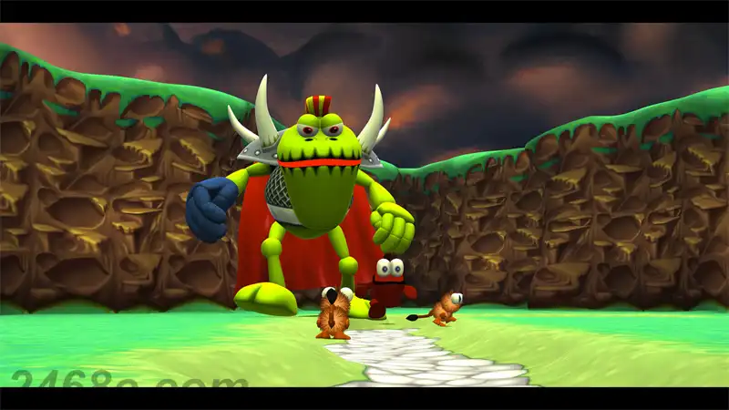[PS4游戏]超级克拉鳄：重制版 Croc Legend of the Gobbos Platinum Edition