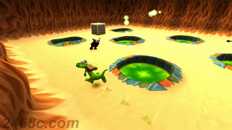 [PS4游戏]超级克拉鳄：重制版 Croc Legend of the Gobbos Platinum Edition