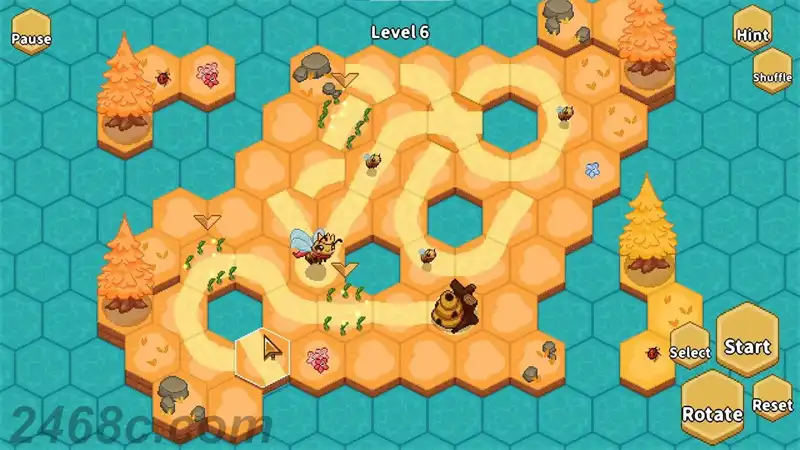 [PS4游戏]蜜蜂花：皇家花园 Bee Flowers Royal Garden
