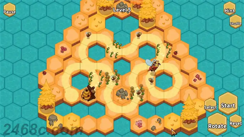 [PS4游戏]蜜蜂花：皇家花园 Bee Flowers Royal Garden