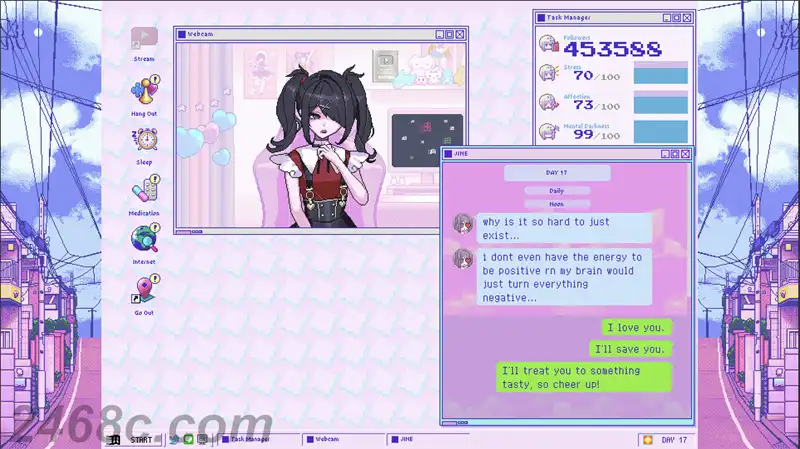 [PS4游戏]主播女孩重度依赖 Needy Streamer Overload
