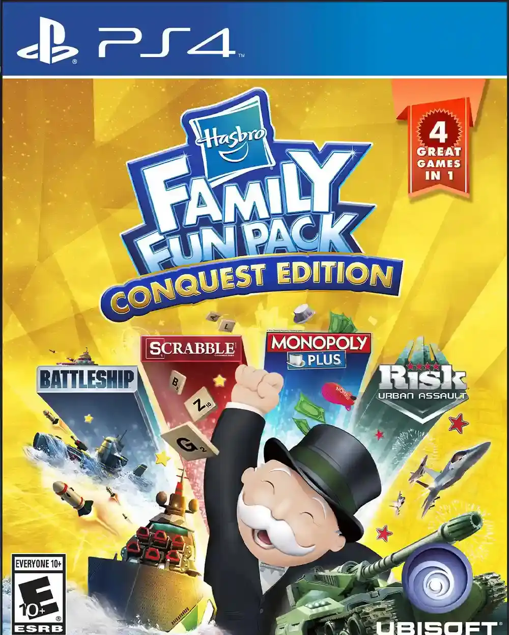 [PS4游戏]孩之宝 家庭欢乐包 Hasbro Family Fun Pack – Conquest Edition
