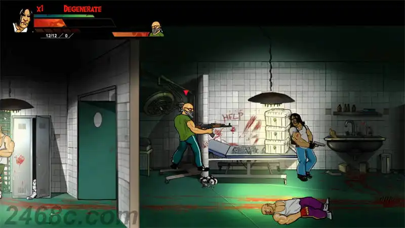 [PS4游戏]瘦子和弗兰科：暴力的拳头 Skinny & Franko: Fists of Violence