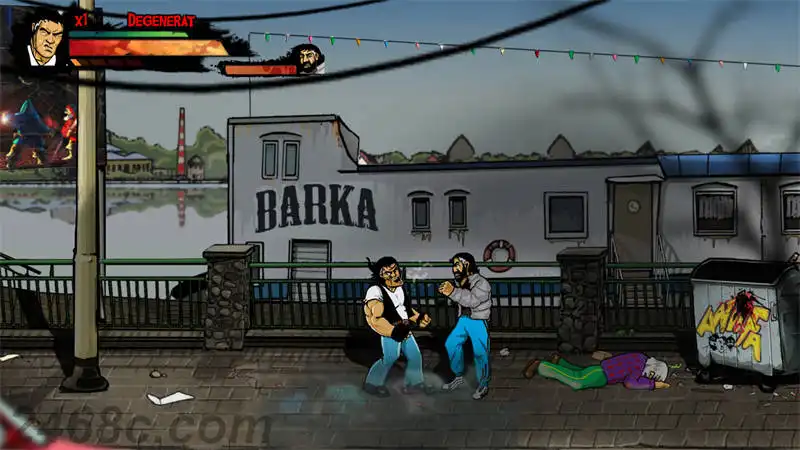 [PS4游戏]瘦子和弗兰科：暴力的拳头 Skinny & Franko: Fists of Violence