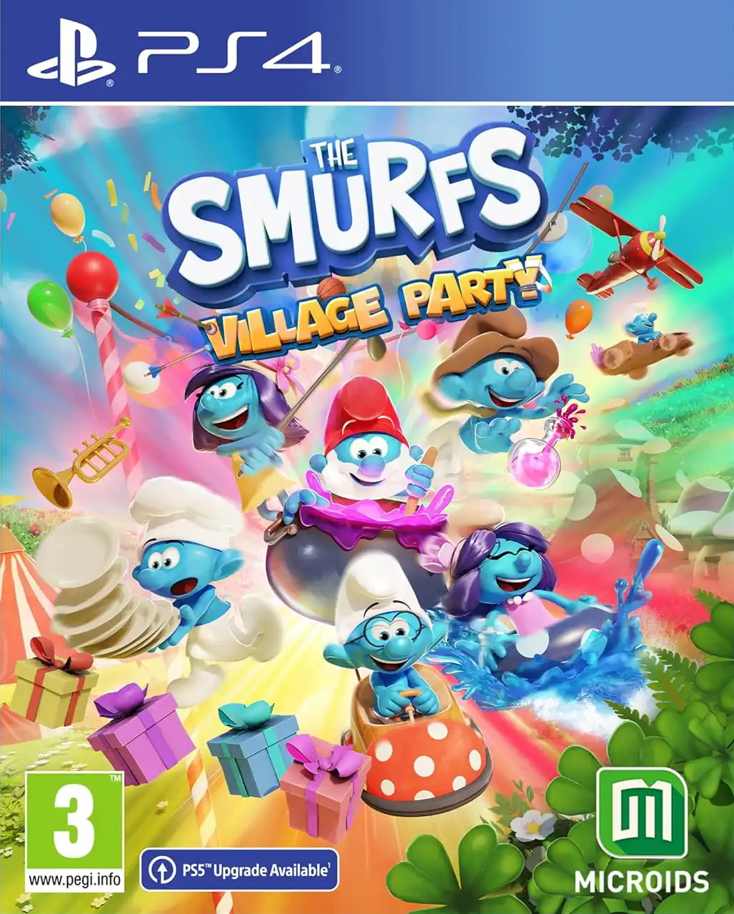 [PS4游戏]村庄派对 The Smurfs Village Party