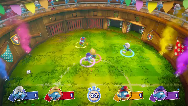 [PS4游戏]村庄派对 The Smurfs Village Party