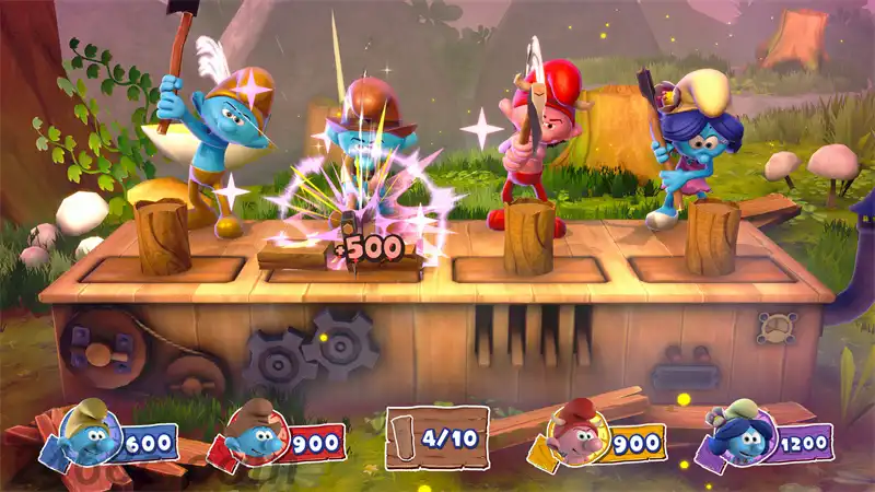 [PS4游戏]村庄派对 The Smurfs Village Party
