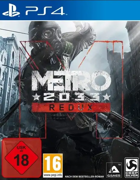 [PS4游戏]地铁 2033 重制版 Metro 2033 Redux