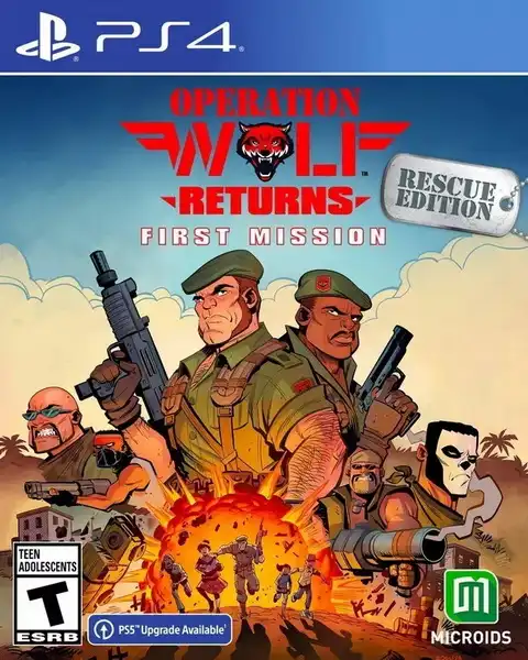 [PS4游戏]野狼行动：回归 – 首个任务Operation Wolf Returns: First Mission