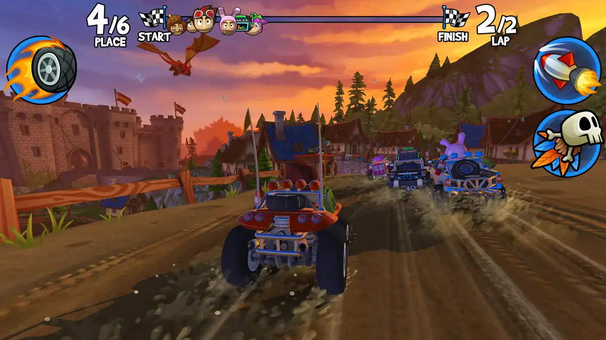 [PS4游戏]沙滩赛车竞速 2：小岛竞速 Beach Buggy Racing 2: Island Adventure