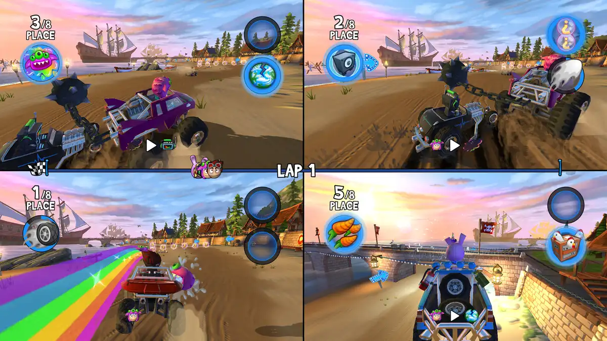 [PS4游戏]沙滩赛车竞速 2：小岛竞速 Beach Buggy Racing 2: Island Adventure