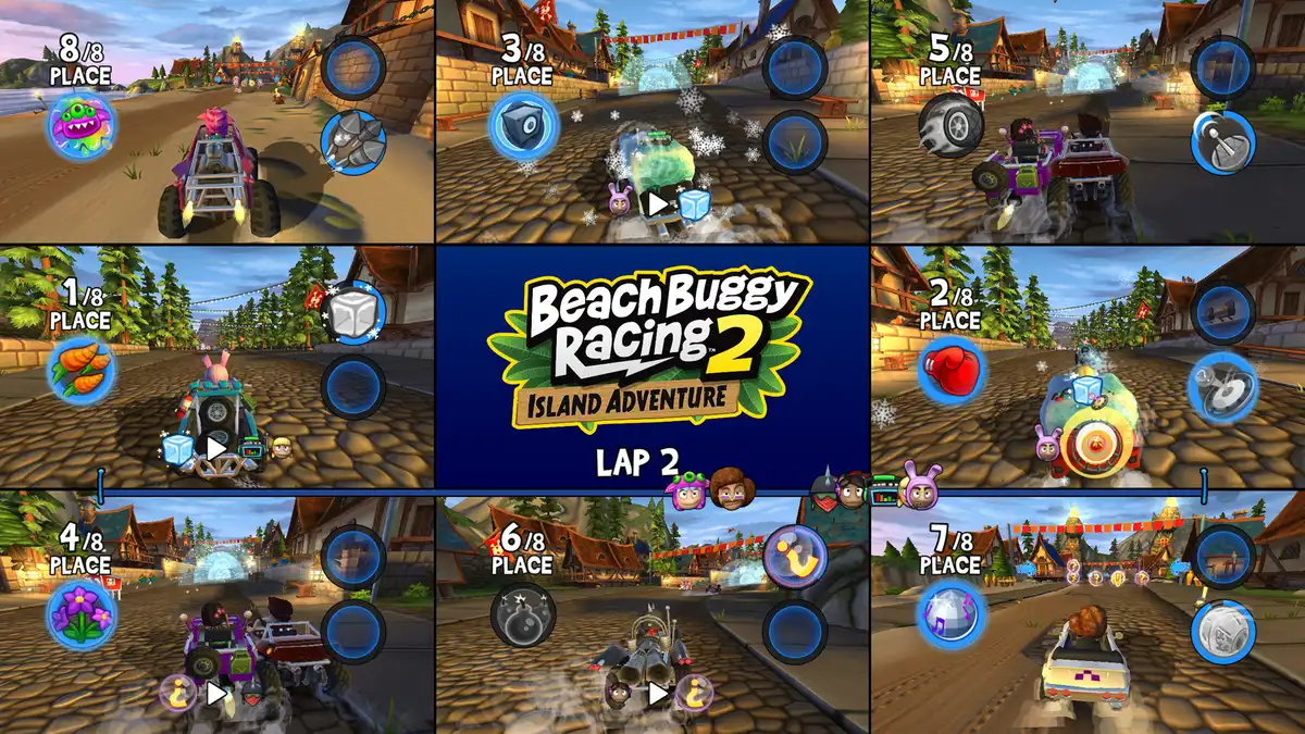 [PS4游戏]沙滩赛车竞速 2：小岛竞速 Beach Buggy Racing 2: Island Adventure
