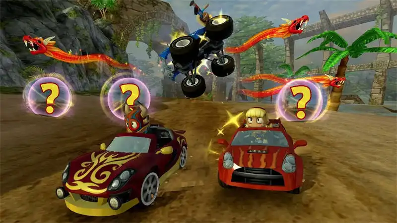 [PS4游戏]沙滩赛车竞速 Beach Buggy Racing