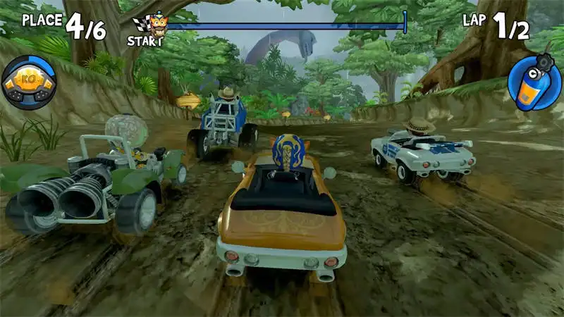 [PS4游戏]沙滩赛车竞速 Beach Buggy Racing
