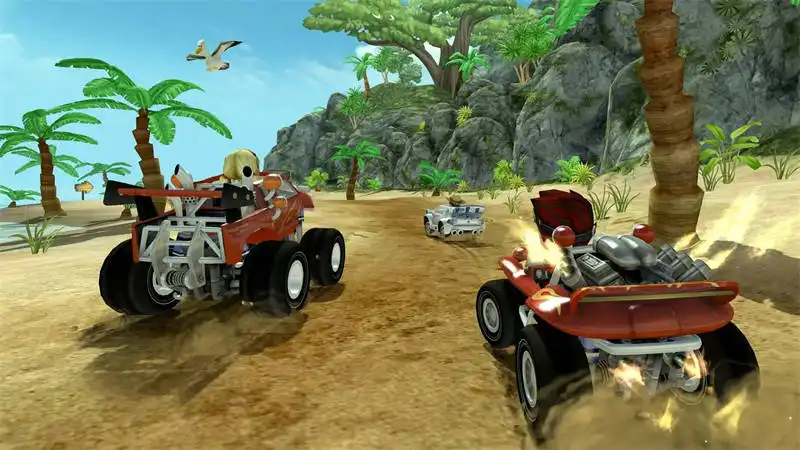 [PS4游戏]沙滩赛车竞速 Beach Buggy Racing