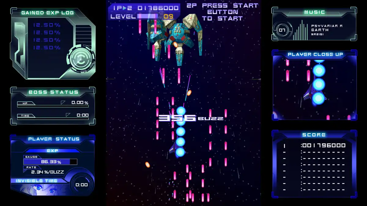 [PS4游戏]闪速神机 Psyvariar Delta