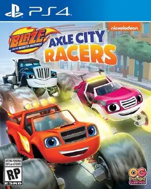 [PS4游戏]旋风战车队：速度城赛车 Blaze and The Monster Machines Axle City Racers