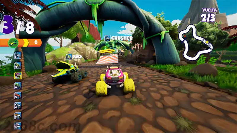 [PS4游戏]旋风战车队：速度城赛车 Blaze and The Monster Machines Axle City Racers