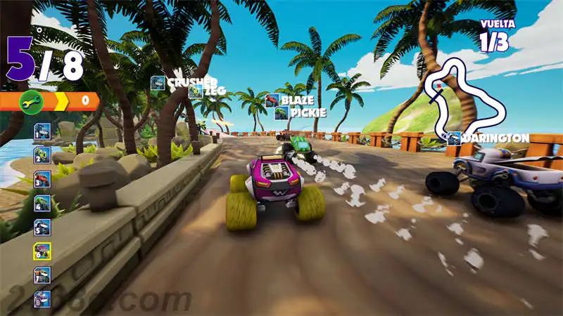 [PS4游戏]旋风战车队：速度城赛车 Blaze and The Monster Machines Axle City Racers