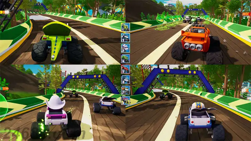 [PS4游戏]旋风战车队：速度城赛车 Blaze and The Monster Machines Axle City Racers