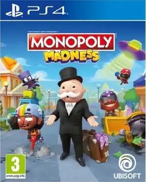 [PS4游戏]地产大亨：狂乐派对  Monopoly Madness