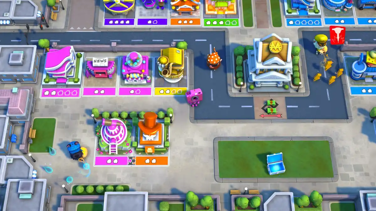 [PS4游戏]地产大亨：狂乐派对  Monopoly Madness