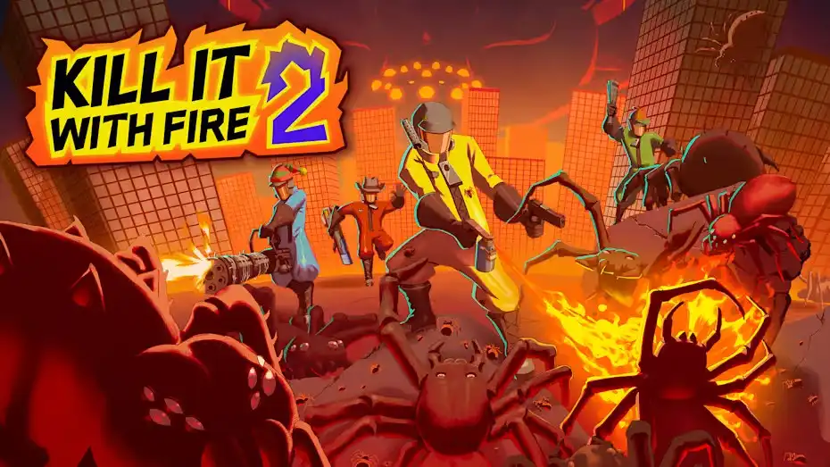 燃烧吧,蜘蛛 2 KILL IT WITH FIRE 2 Switch NSP 中文