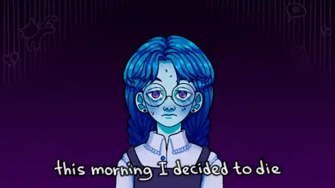 今天早上我决定去死 this morning I decided to die 官方简中