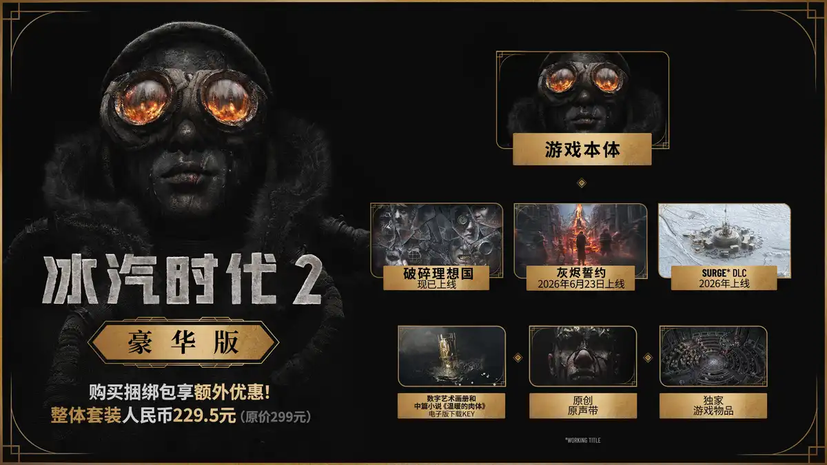 冰汽时代 2 Frostpunk 2 PS5 中文