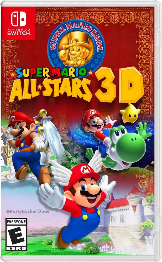 超级马力欧 3D 收藏辑 Super Mario 3D All-Stars+更新1.0.0 Switch NSP中文