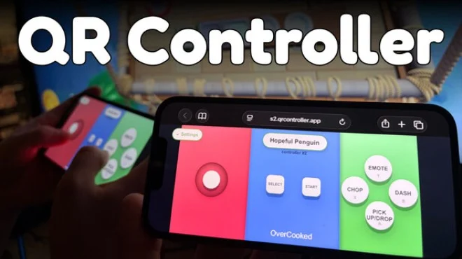 QR Controller 扫码把手机变成低延迟 PC 手柄